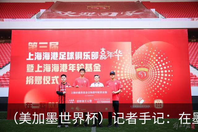 （美加墨世界杯）记者手记：在墨西哥城，足球是一场庆典